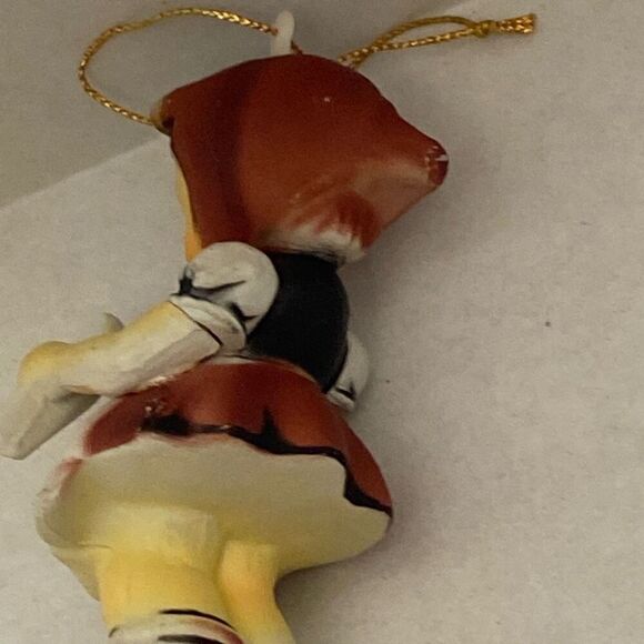 Hummel-Inspired Girl Ornament with Scissor & Comb Holiday Hanging Ornament - Picture 5 of 9